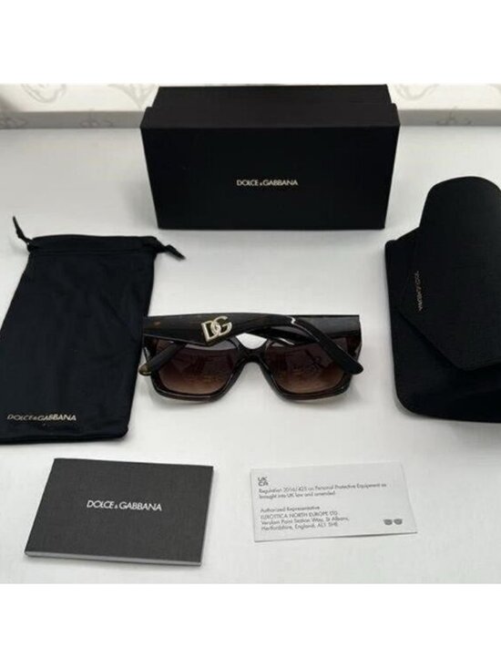 Dolce and Gabbana Brown Gradient Butterfly Ladies Sunglasses DG4438 502/13 55 main image 10